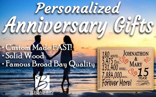 Personalized 15th Anniversary Gift – Custom Wood Keepsake for Husband, Wife, or - Bild 3 von 14
