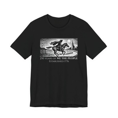 We The People Shirt America 250 Patriotic Constitution Tee 1776