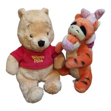 Winni the Pooh + Tigger mit Ferkel Plüschtier 20cm Kuscheltier Plüsch