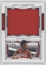 2023-24 National Treasures Colossal Rookie Materials 65/99 Amen Thompson 02ez