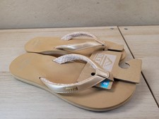 REEF CUSHION SANDS Women's Flip Flops Tan Size 8
