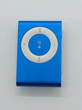 Genuine Authentic OEM iPod Shuffle 2nd Generation Apple Blue Sport Clip Works