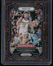 2024 Panini Prizm Monopoly WNBA #27 Nancy Lieberman Red Classic Icons Prizms