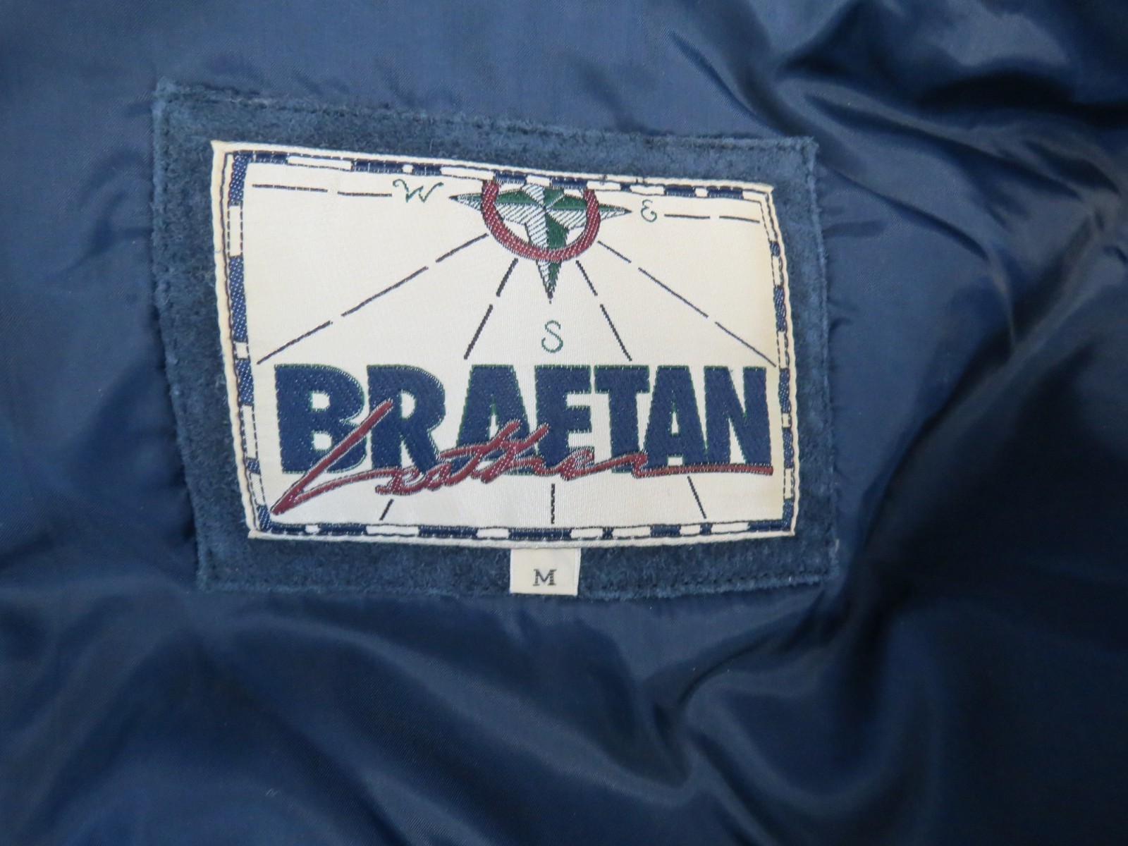 Vintage Braetan Jacket Women's Size M Suede Leather Winter Coat 90's Hooded