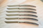 6 Carvel Hall 440 Stainless Steel Steak Knives Meat 6/Set Ergonomic Knife — photo 2