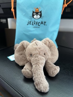 JELLYCAT Tiny Smudge Elephant Authentic Rare Hard To Find | eBay