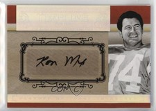 2007 Playoff National Treasures Timeline Signatures 69/99 Ron Mix Auto HOF 0gx4