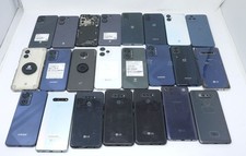 Lot of 23 Modern Various Android Smartphones - Cracked - As-is For Parts