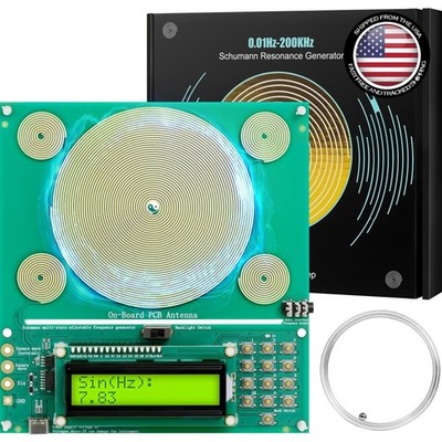 Frequency Generator for Healing Adjustable Schumann Resonance Device 7.83Hz S...