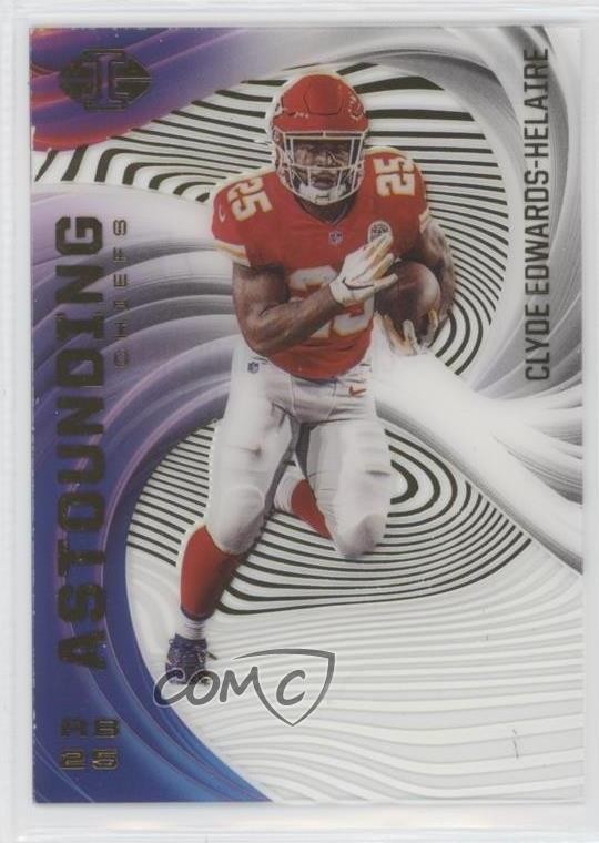 2020 Panini Illusions Astounding Clyde Edwards-Helaire #A4 0c6