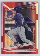 2022 Panini Elite Extra Edition Status Red 58/299 Jacob Berry #6 4pn