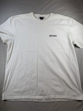 Stussy Jumbo Tee Size XL In White T-Shirt 