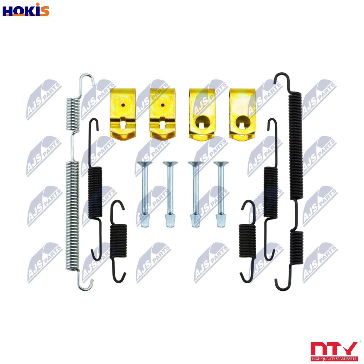 ACCESSORY KIT PARKING BRAKE SHOES HSR-KA-300 FOR KIA CERATO/IV/III G4FG 1.6L