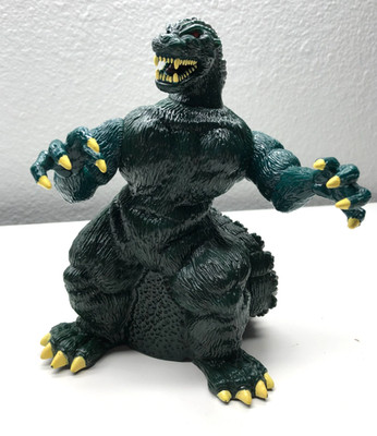 1994 Trendmasters Toho Godzilla King Of Monsters Coin Bank Action Figure VTG 7''