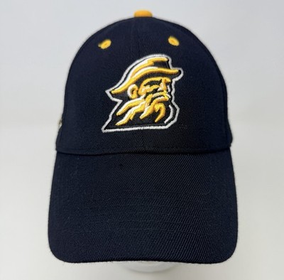 Appalachian State Mountaineers Baseball Cap/Hat One Size Hook & Loop Adjst Black