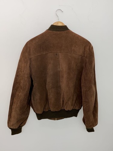 Schott Leather Jacket Blouson/40/Suede/Brown/327 - Picture 2 of 7