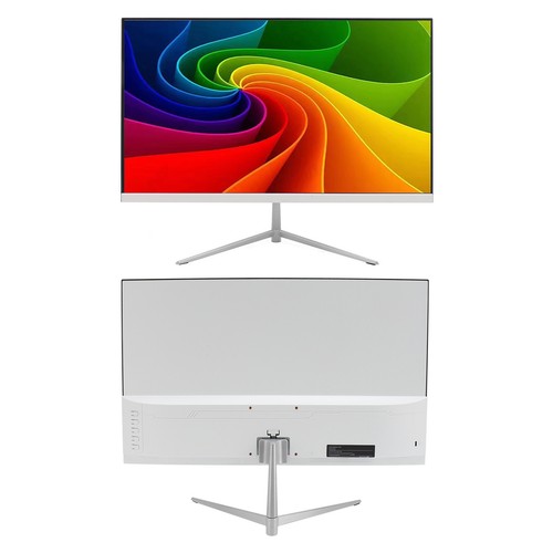 White EU Plug 24in Gaming Monitor FHD IPS 1920 X 1080 75Hz Refreshing Rate 1 NEW - Picture 11 of 12