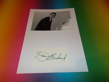 Dave Brubeck Jazz Pianist  signed signiert Autogramm Briefkarte + Bild in person
