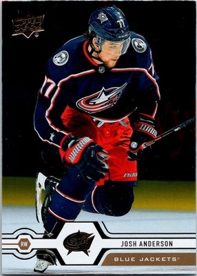 (FLAT SHIP) 2019-20 UD SERIES ONE SILVER FOIL JOSH ANDERSON CBJ #67