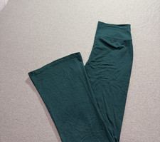 Women's Leggings Large Athleisure Workout  Yoga Flared Running Lounge Green