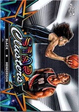 2023-24 Topps Chrome Cosmic #SC-15 Scoot Henderson / Anthony Black Star Clusters