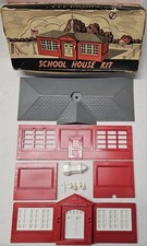 Vintage Plasticville School House Kit SC-4 100 Complete CIB Bachmann Mint 2