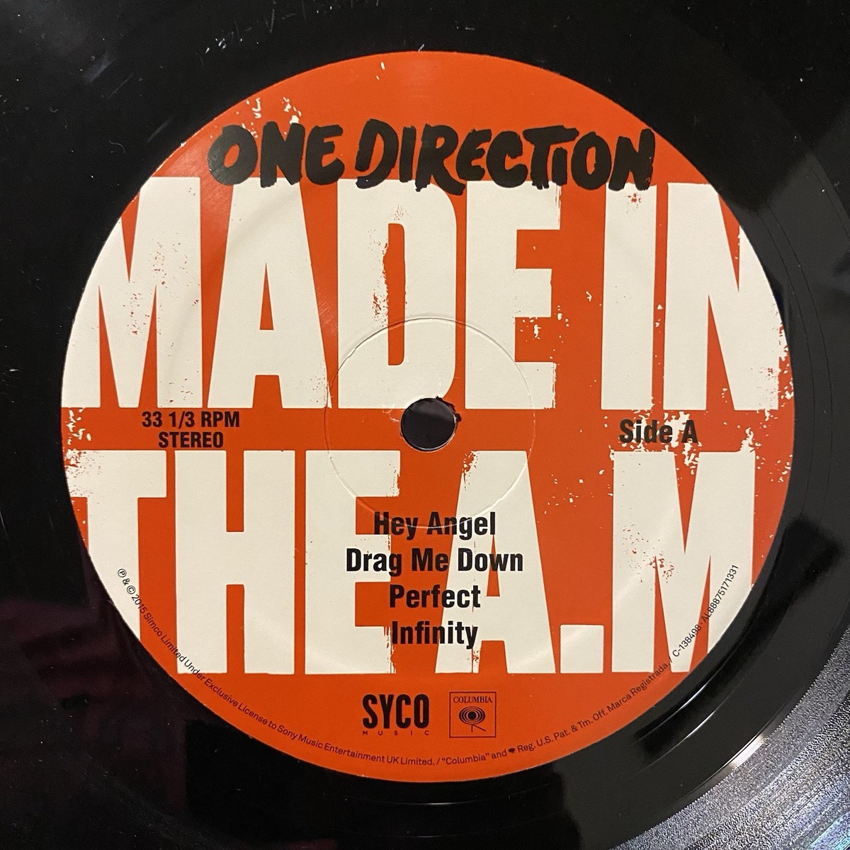 ONE DIRECTION Made in the A.M. - 2015 Syco/Columbia 2-LP NM DISCS