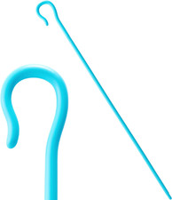 Halloween Blue Shepherd Staff, Shepherd'S Crooked Walking Cane Accessory for Cos
