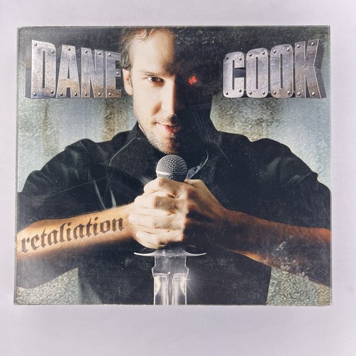 Dane Cook Retaliation DVD + CDs VG Comedy Central Free Shipping Buy 2 get 1 Free