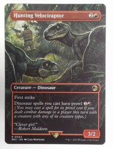 Hunting Velociraptor Mtg | eBay