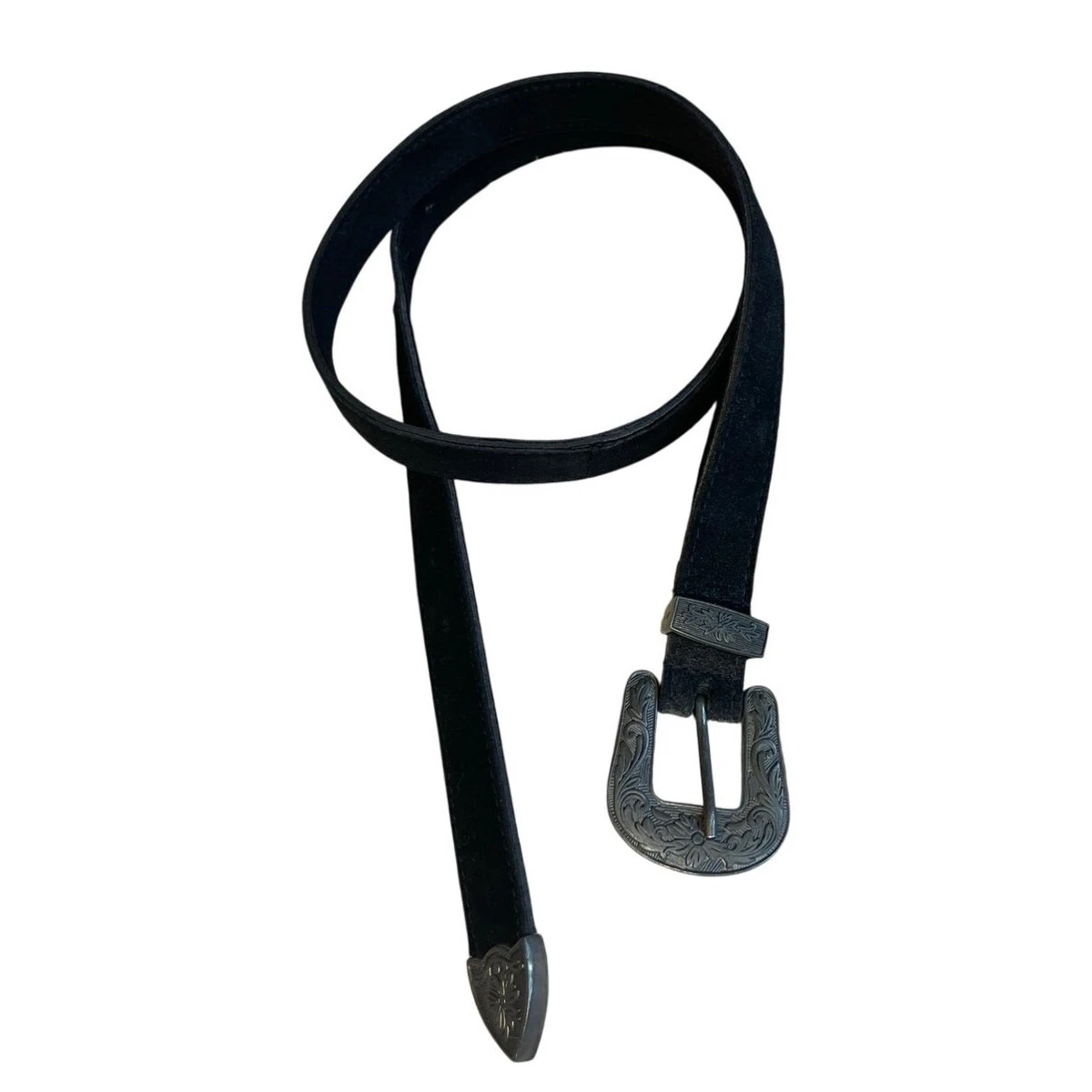 New Free People black belt new with tags medium/ large Lyra Belt | Black - Thelma & Thistle main image 4