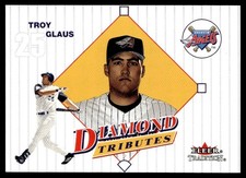 2001 Fleer Diamond Tributes Troy Glaus Anaheim Angels #18