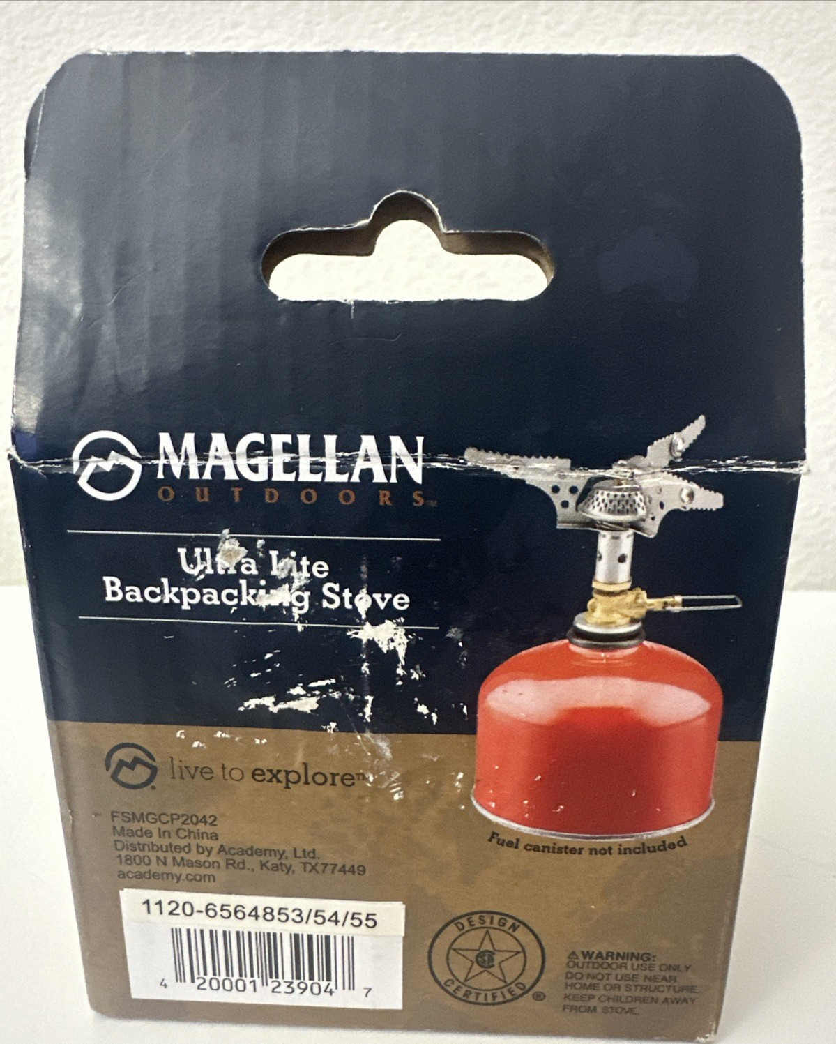 Backpacking Ultra Lightweight Stove Magellan Outdoors New Open Box