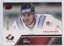 2013 Upper Deck Team Canada Exclusives 93/100 Dan Boyle #113 0b3
