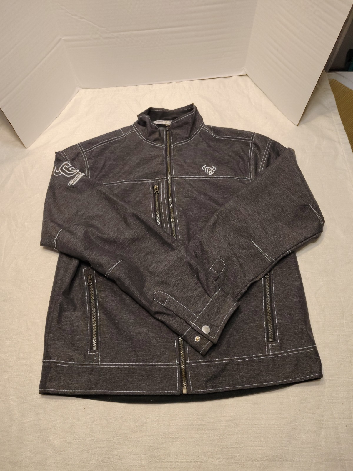 Cowboy Hardware Woodsman Tech Softshell Jacket Me… - image 12