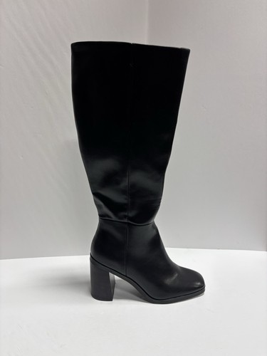 Dolce Vita Damen Flapper, schwarze kniehohe Stiefel, Größe 8,5M, weite Wade - Bild 1 von 8