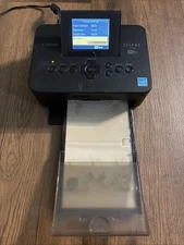 Canon SELPHY CP910 Digital Photo Printer BUNDLE Extra Ink Paper Cards