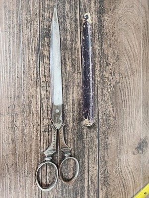  Vintage  ~Robert Klaas Scissors Made in Germany Kissing Cranes 9 1/4 Inches~  