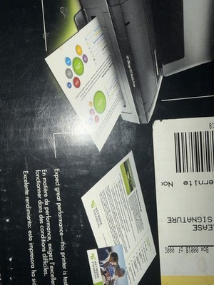 HP OfficeJet 100 Mobile Inkjet Printer with Power Adapter
