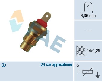 31590 FAE Sensor, coolant temperature for FIAT - Picture 1 of 1