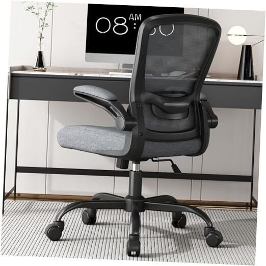 Office Chair, Ergonomic Desk Chair with Adjustable Lumbar Support, High Back