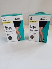 L'Eggs Women's Pantyhose- Size Q-2 Boxes-4 Pantyhose Per Box (Total Of 8)