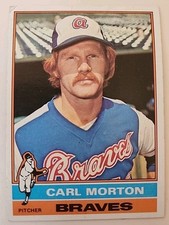 1976 Topps Baseball Card 328 Carl Morton Atlanta Braves 