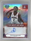 Dwayne Aristode 2025 Bowman Best University #BA-DA Refractor Auto