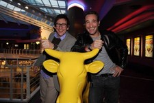 Jean Dujardin and Michel Hazanavicius thi…
