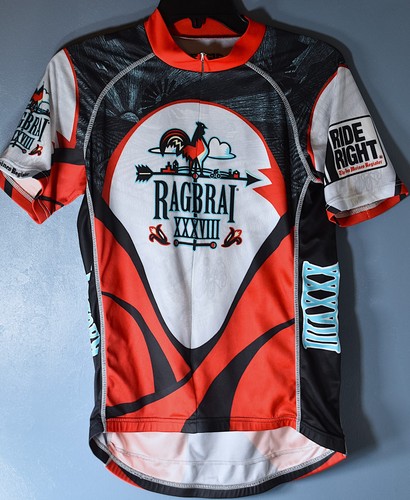 Men's Primal short sleeve Cycling Jersey size M, 3/4 zip - Picture 4 of 7