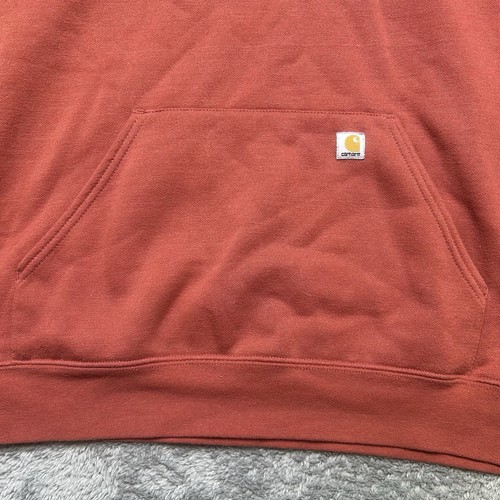 Carhartt Midweight Hoodie Women's M Coral Sweatshirt Pullover Kangaroo Pocket - Picture 3 of 11