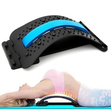 SQUATZ Lower Back Stretcher Device, Ergonomic Lumbar Support Back Massager, M...