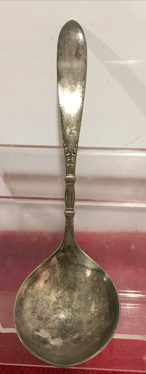 1847 Rogers Bros Queen Anne S. Moritz Silver Plate Ladle