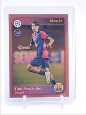 TONI FERNANDEZ 2024 TOPPS CHROME MERLIN UEFA ROOKIE ROSE GOLD /250 Q2754